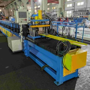 Complete High-Efficiency C Channel Roll Forming Machine Line - Automated production line for C/Z purlin or metal roof panels from Beli RollForming.