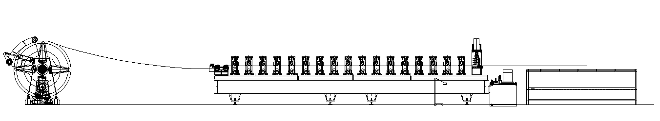 Steel Floor Deck Roll Forming Machine 5 ผู้จำหน่ายเครื่องขึ้นรูปแผ่นพื้นโลหะ