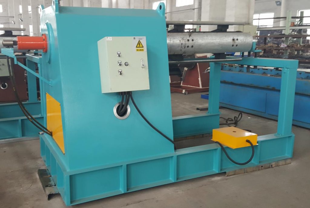 floor deck roll forming machine uncoiler