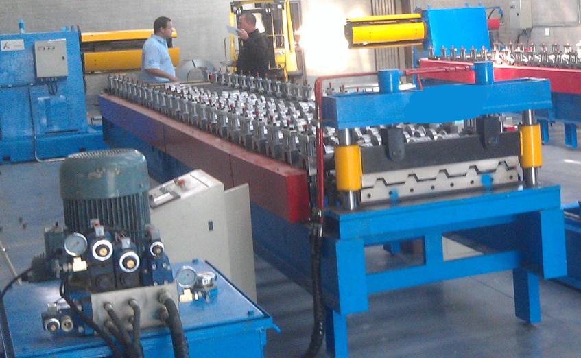 خط إنتاج ألواح التسقيف ibr