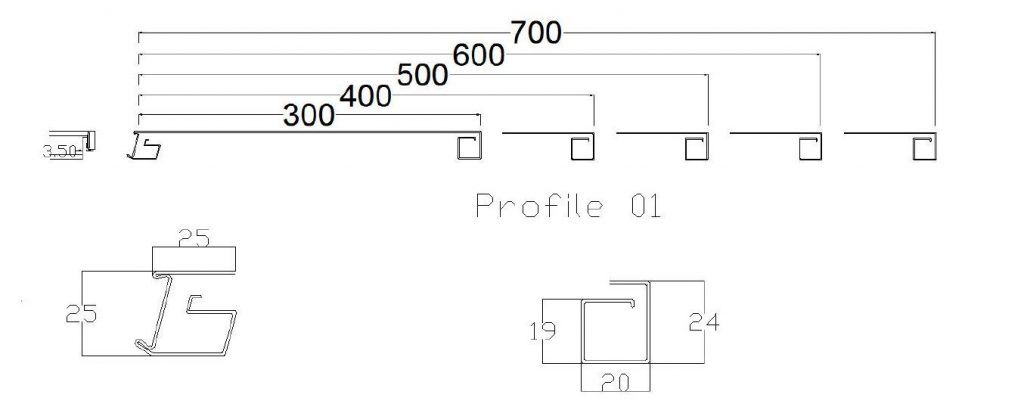 shelving panel type 1