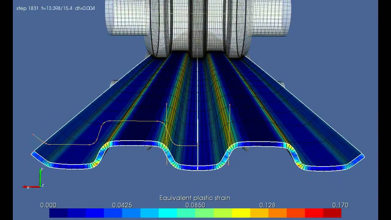 Data M copra roll forming machine software