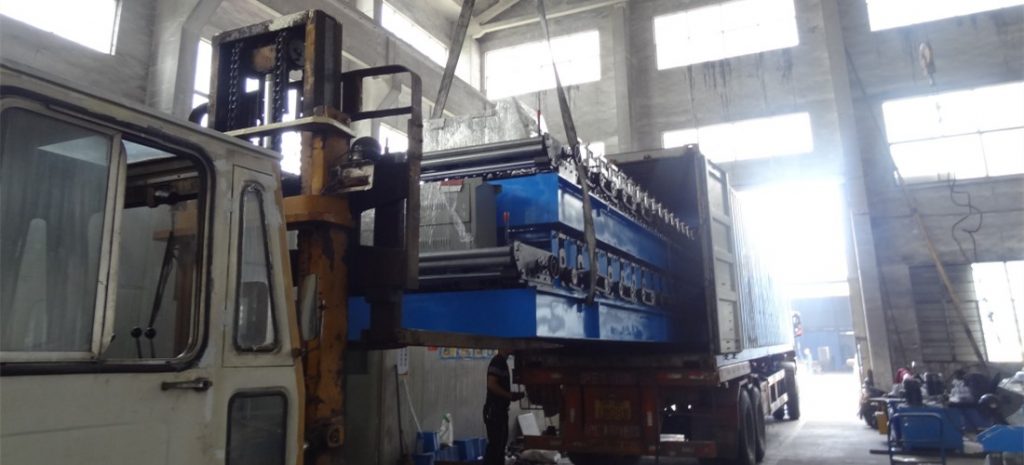 metal glazed tile roll forming machine