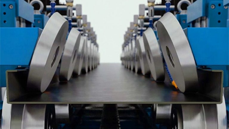 componentes de máquinas de perfilagem de rolos