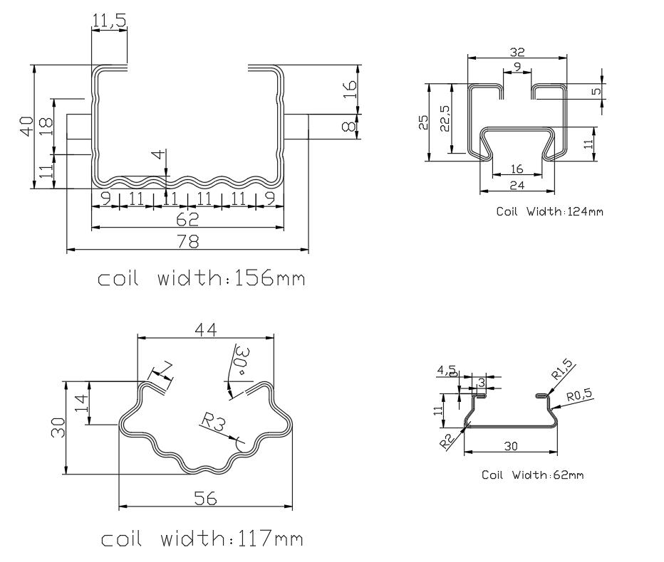 greenhouse steel profiles 1