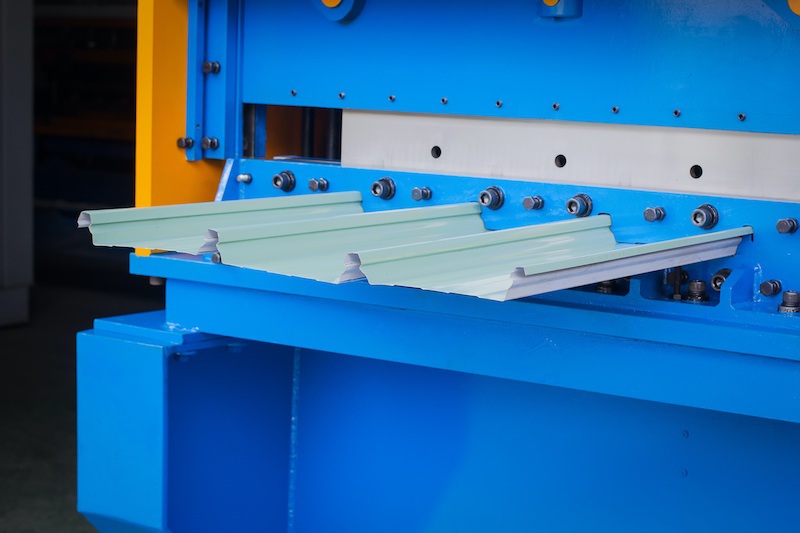 klip lok roof sheet machine cutter
