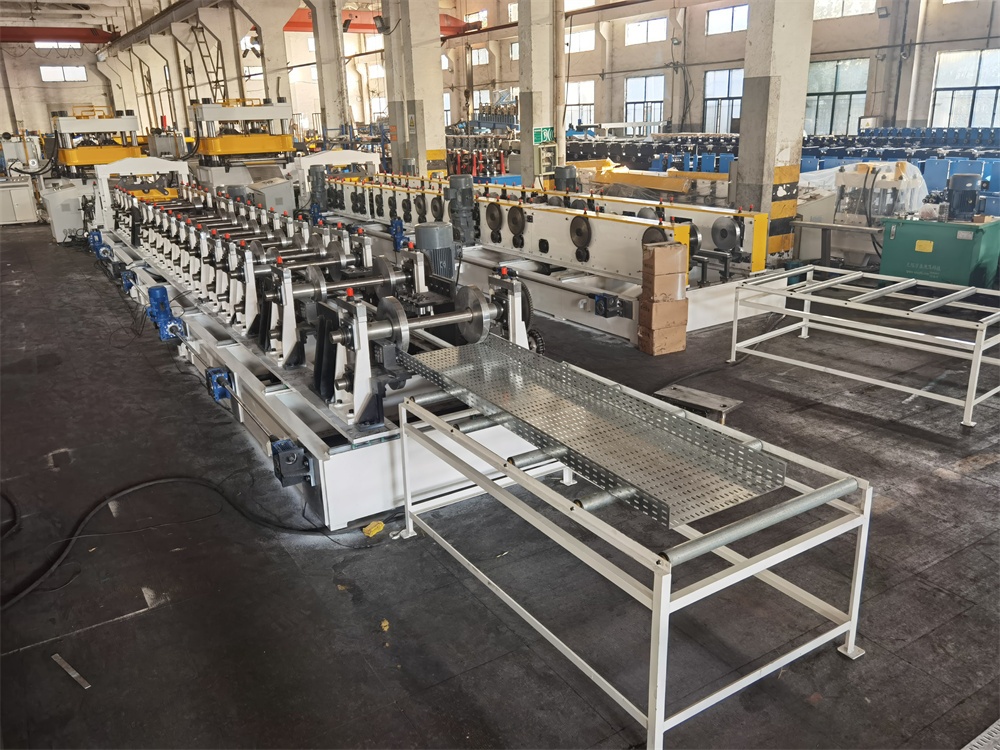 Cable Tray Roll Forming Machine