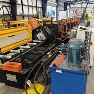 storage rack column roll forming machine