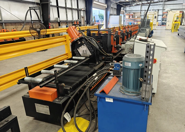 rak simpanan ruang roll membentuk mesin