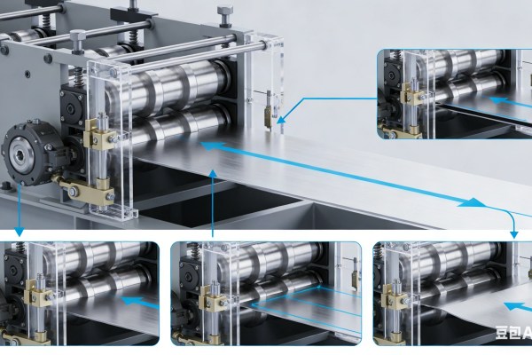 A high-precision Beli RollForming station showing how to customize a roll forming machine for specific metal gauges using adjustable