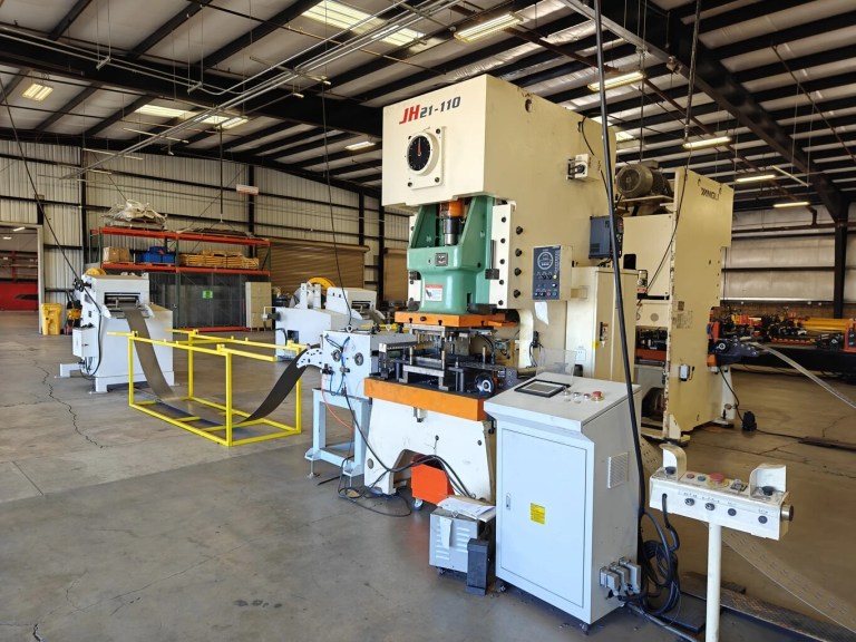 pallet rack production speed