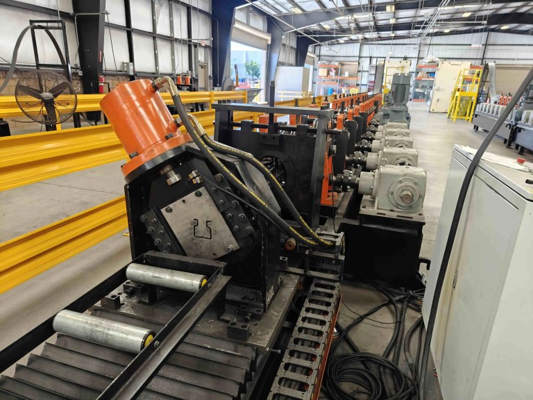 Tear Drop Pallet Rack Roll Forming Machine