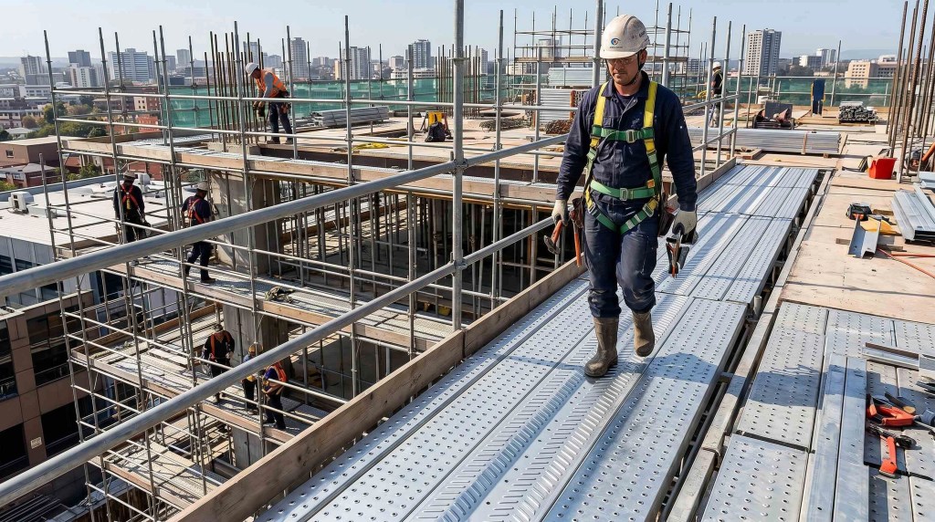 application of scaffold plank