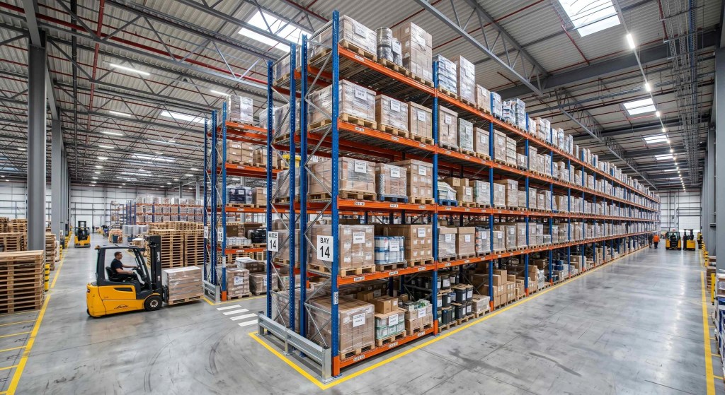 heavy-duty pallet rack