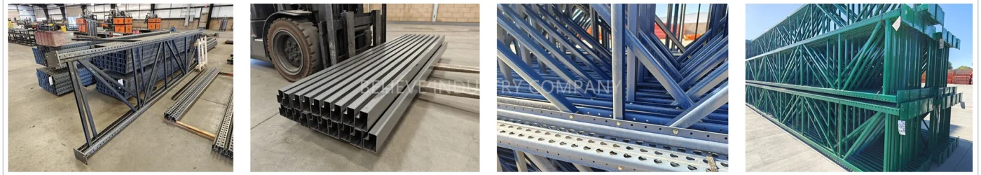 lajur rak penyimpanan produk akhir